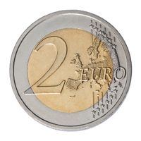 2 Euro M&uuml;nze